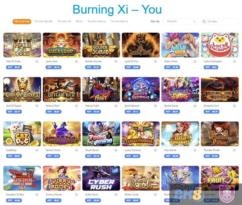 Burning Xi – You