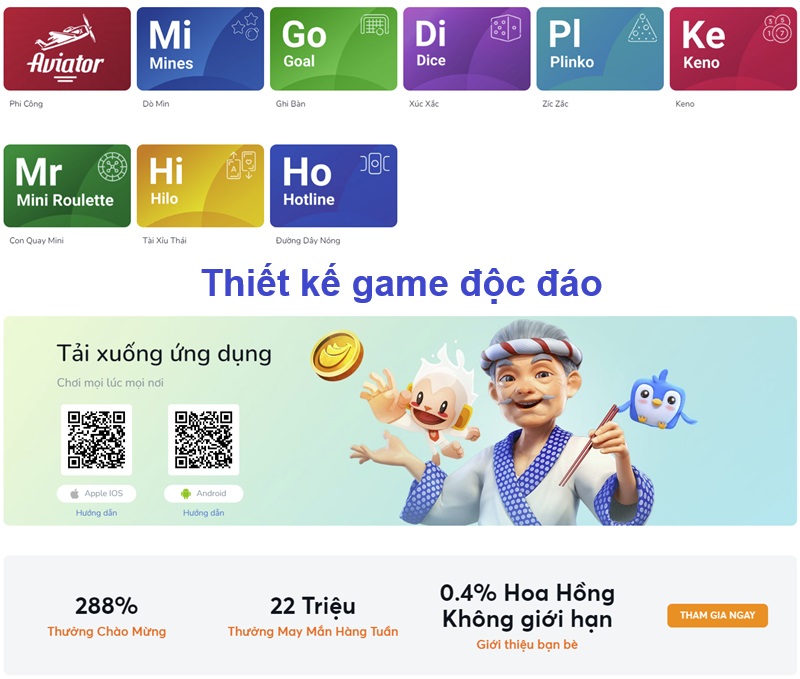 Thiết kế game độc đáo