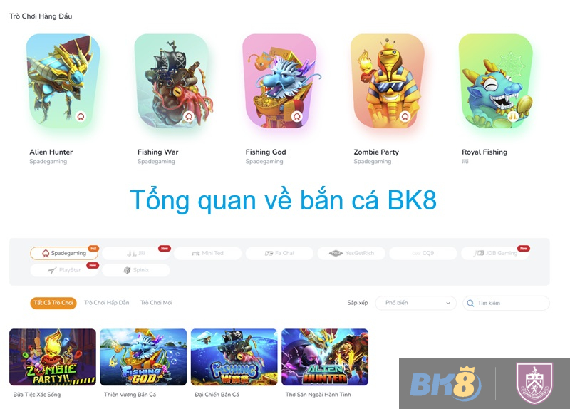 Tổng quan về bắn cá BK8