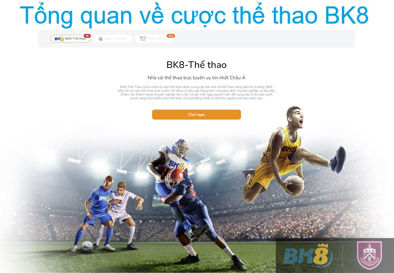 Tổng quan về cược thể thao BK8